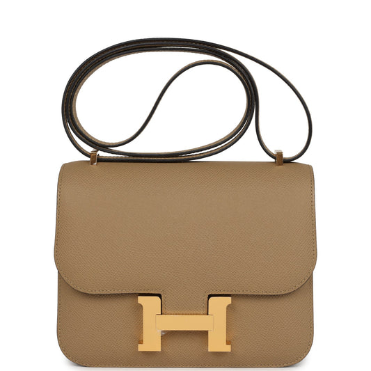Constance 18 Poussiere Epsom Gold Hardware