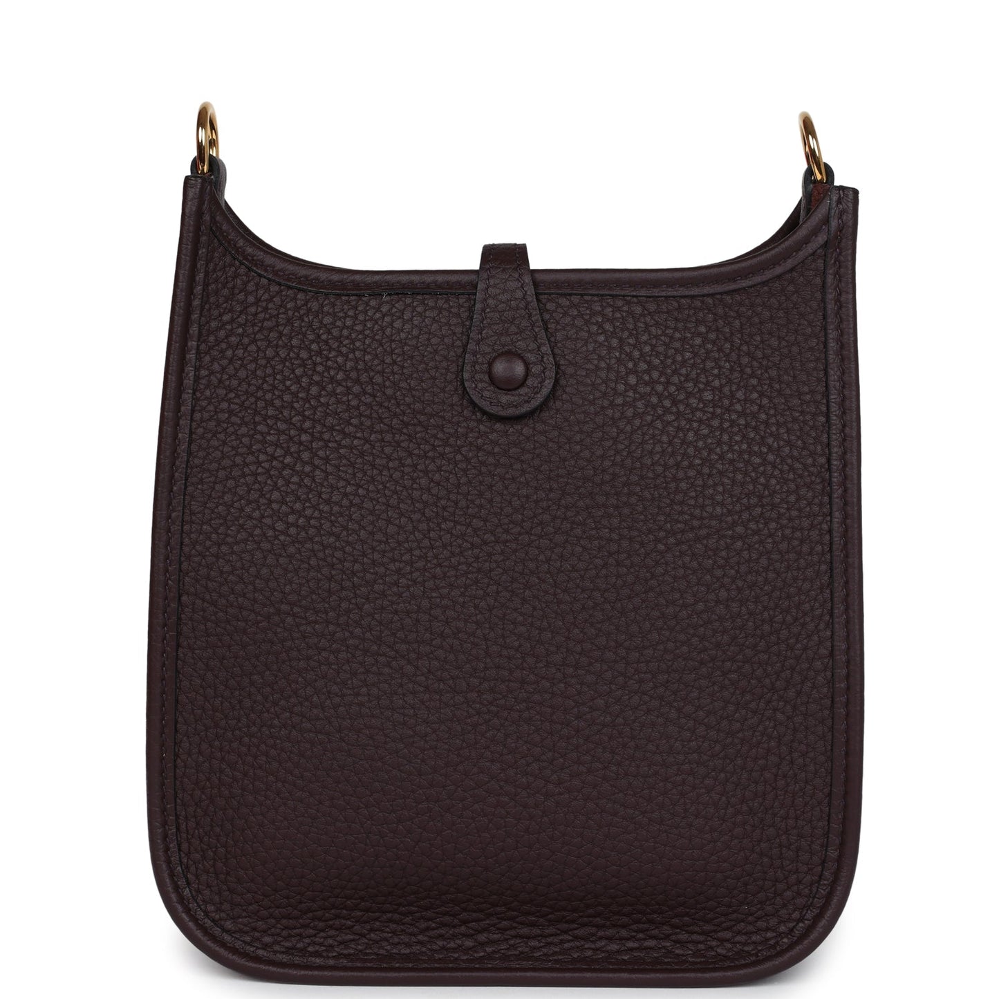 Evelyne TPM Rouge Sellier Clemence Gold Hardware