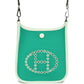 Neo Evelyne TPM Menthe Officier Canvas and Vert Fizz Swift Palladium Hardware