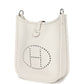 Evelyne TPM Gris Pale Clemence Palladium Hardware