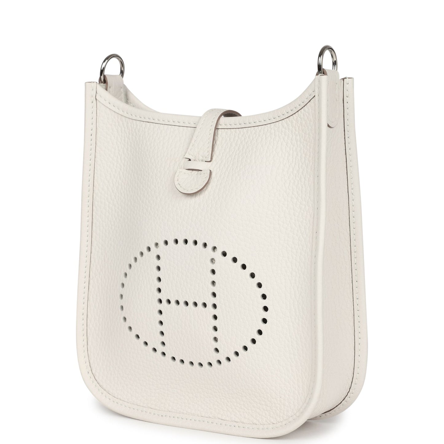 Evelyne TPM Gris Pale Clemence Palladium Hardware