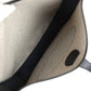 Evelyne III PM Black Clemence and Ecru Toile Gold Hardware
