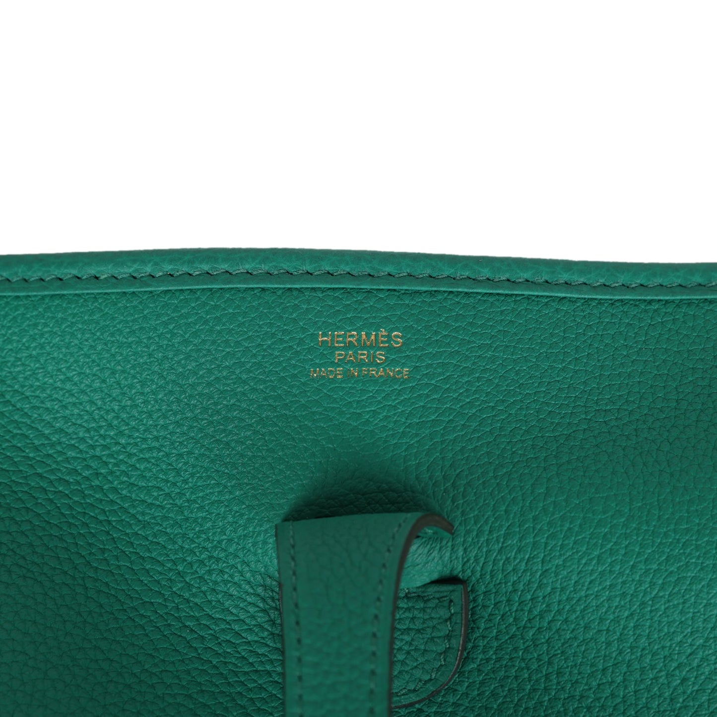 Evelyne III PM Vert Jade Clemence Gold Hardware