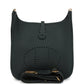 Evelyne III PM Vert Fonce Clemence Gold Hardware