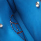 Neo Evelyne PM Rubis Officier Canvas and Rouge Sellier Swift Palladium Hardware