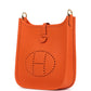 Evelyne TPM Orange Minium Clemence Gold Hardware
