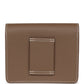 Roulis Slim Wallet Etoupe Evercolor Gold Hardware