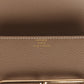 Roulis Slim Wallet Etoupe Evercolor Gold Hardware