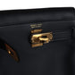 Mini Kelly Jump Backpack Black Swift Gold Hardware