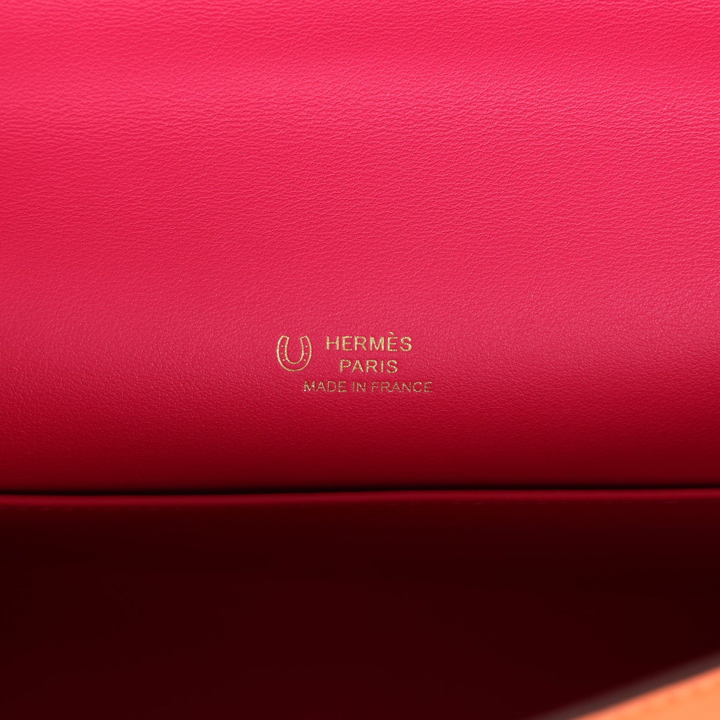 Special Order (HSS) Kelly Pochette Orange Verso Swift Gold Hardware