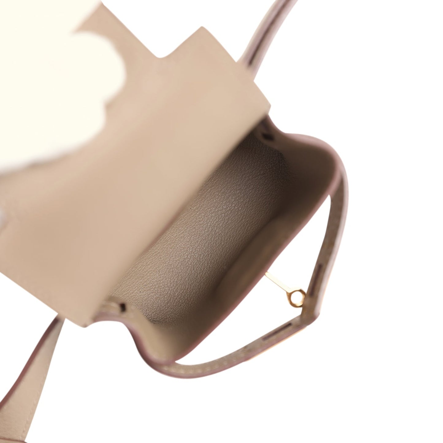 Kelly Moove Etoupe Swift Gold Hardware