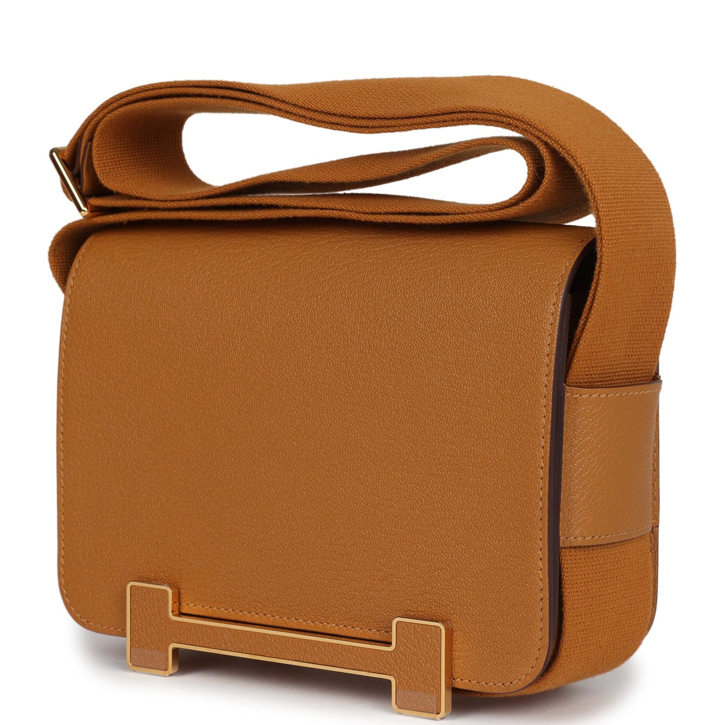 Geta Caramel Chevre Mysore Gold Hardware
