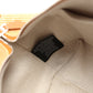 Bride A Brac Carre Case PM Fauve Merino Wool Palladium Hardware