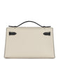 Special Order (HSS) Kelly Pochette Beton and Black Swift Gold Hardware