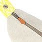 Bride A Brac Case PM Jaune Citron Plume Canvas Palladium Hardware