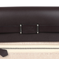 Herbag Zip 20 Mini Ecru and Beige Toile H Canvas and Ebene Vache Hunter Palladium Hardware
