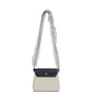 Herbag Zip 20 Mini Ecru and Bleu Glacier Toile H Canvas and Ardoise Vache Hunter Palladium Hardware