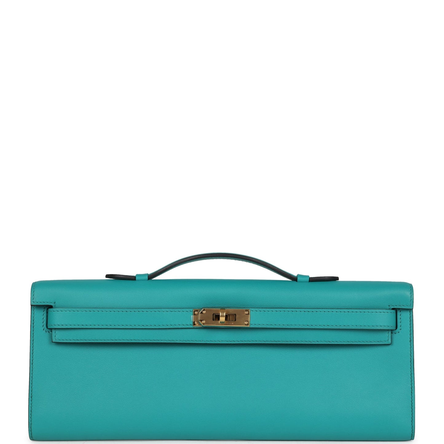 Kelly Cut Vert Verone Swift Gold Hardware