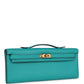 Kelly Cut Vert Verone Swift Gold Hardware