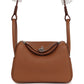 Mini Lindy II Gold Clemence Palladium Hardware