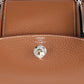 Mini Lindy II Gold Clemence Palladium Hardware