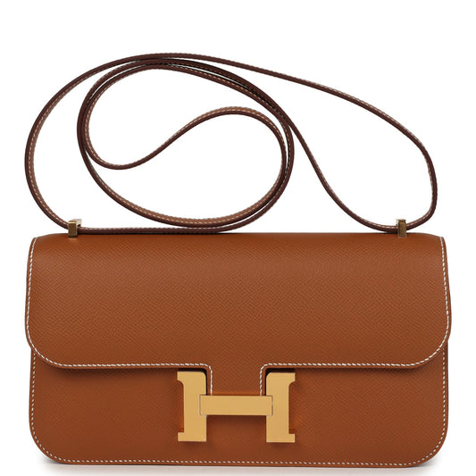 Constance Elan Gold Epsom Gold Hardware