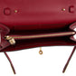 Kelly Wallet To Go Rouge Grenat Epsom Gold Hardware