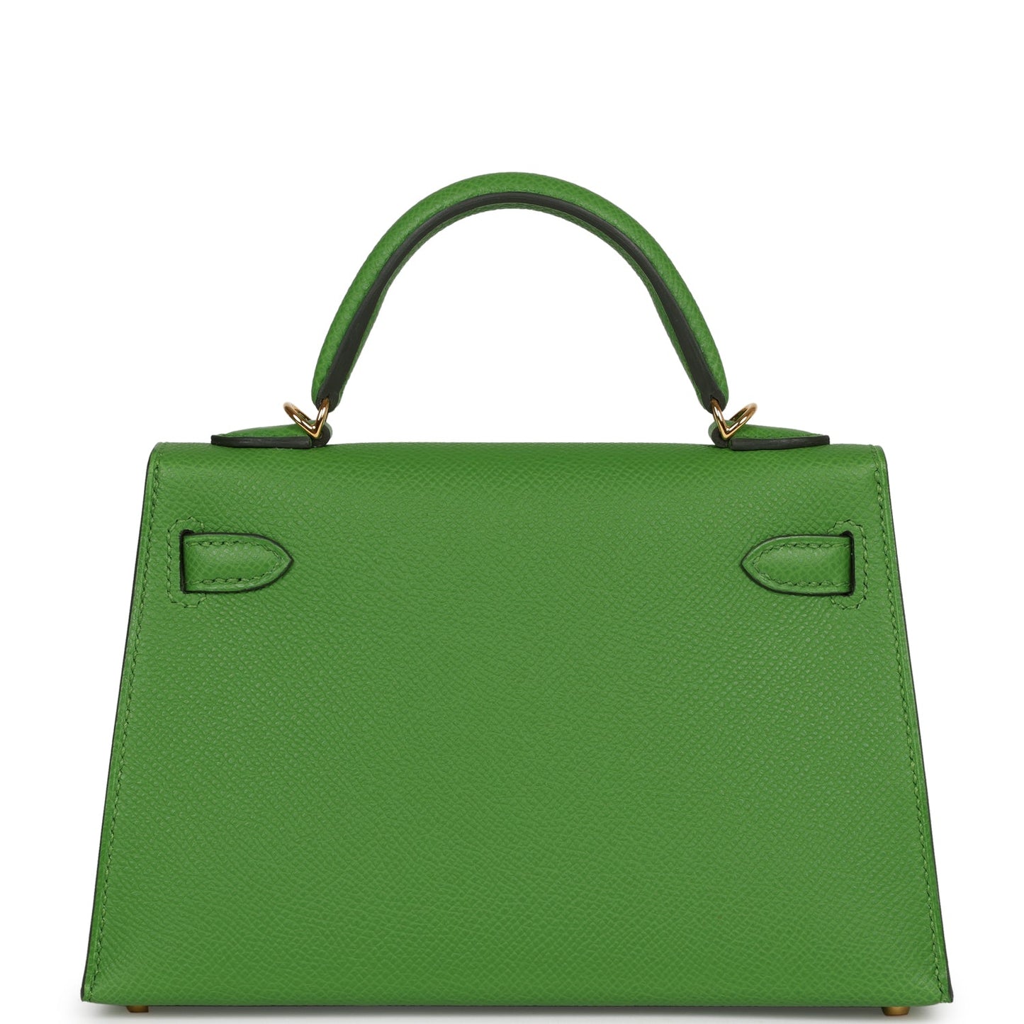 Kelly Sellier 20 Vert Yucca Epsom Gold Hardware
