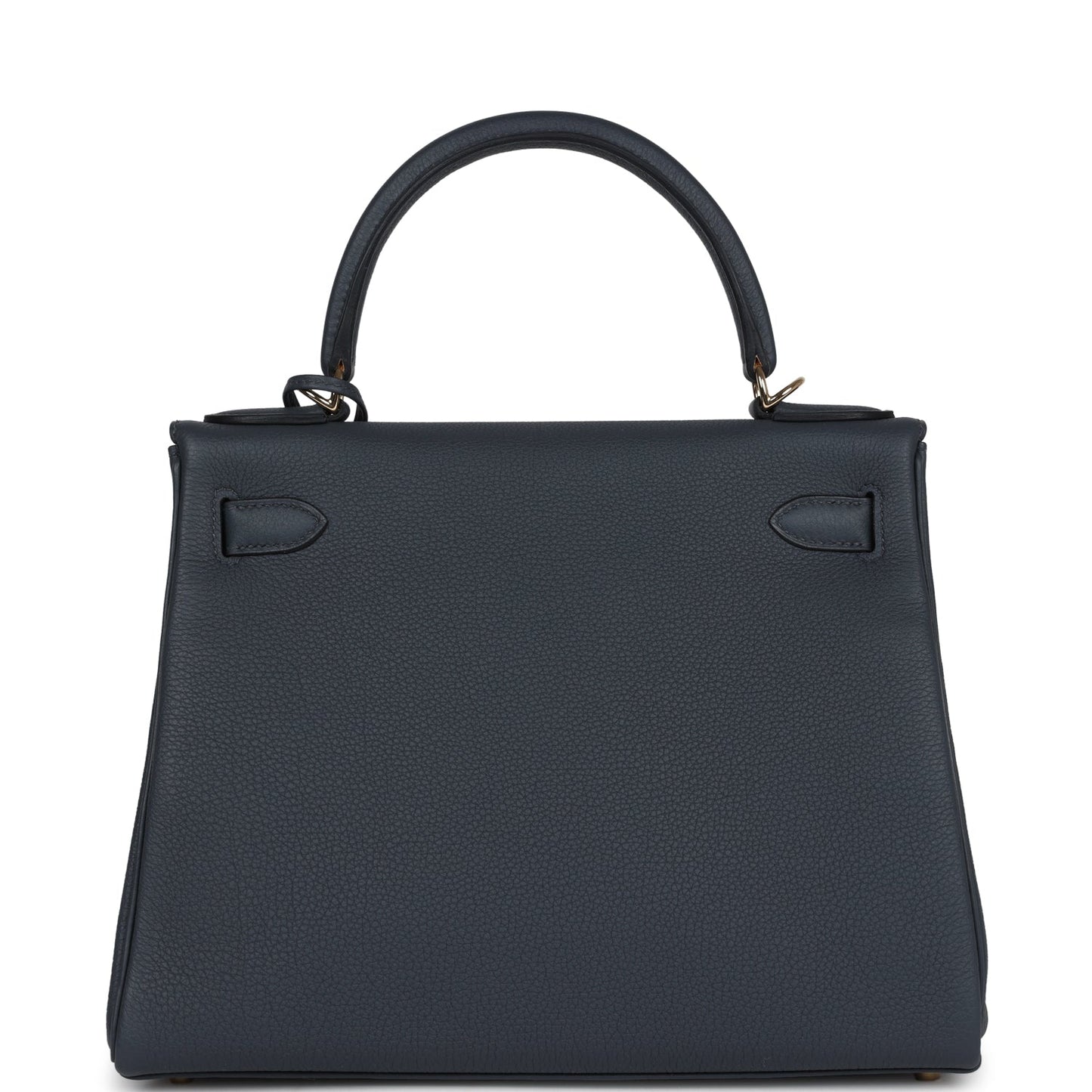 Kelly Retourne 28 Gris Misty Togo Permabrass Hardware