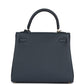 Kelly Retourne 25 Gris Misty Togo Permabrass Hardware