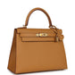 Kelly Sellier 28 Sesame Epsom Gold Hardware