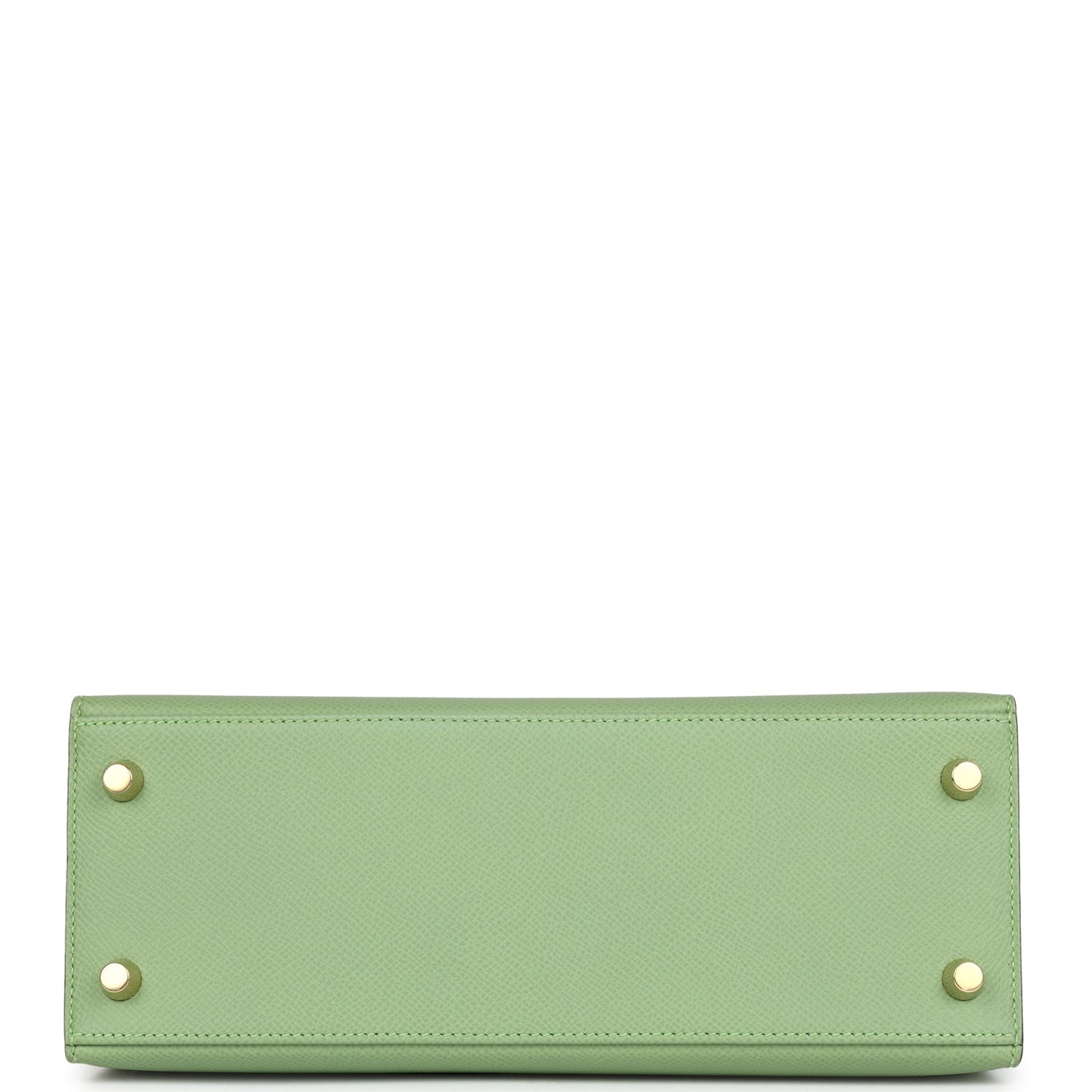 Kelly Sellier 25 Vert Criquet Epsom Gold Hardware