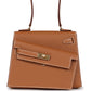 Kelly Sellier en Desordre 20 Gold Epsom Gold Hardware