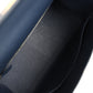 Kelly Sellier 28 Bleu Indigo Epsom Gold Hardware