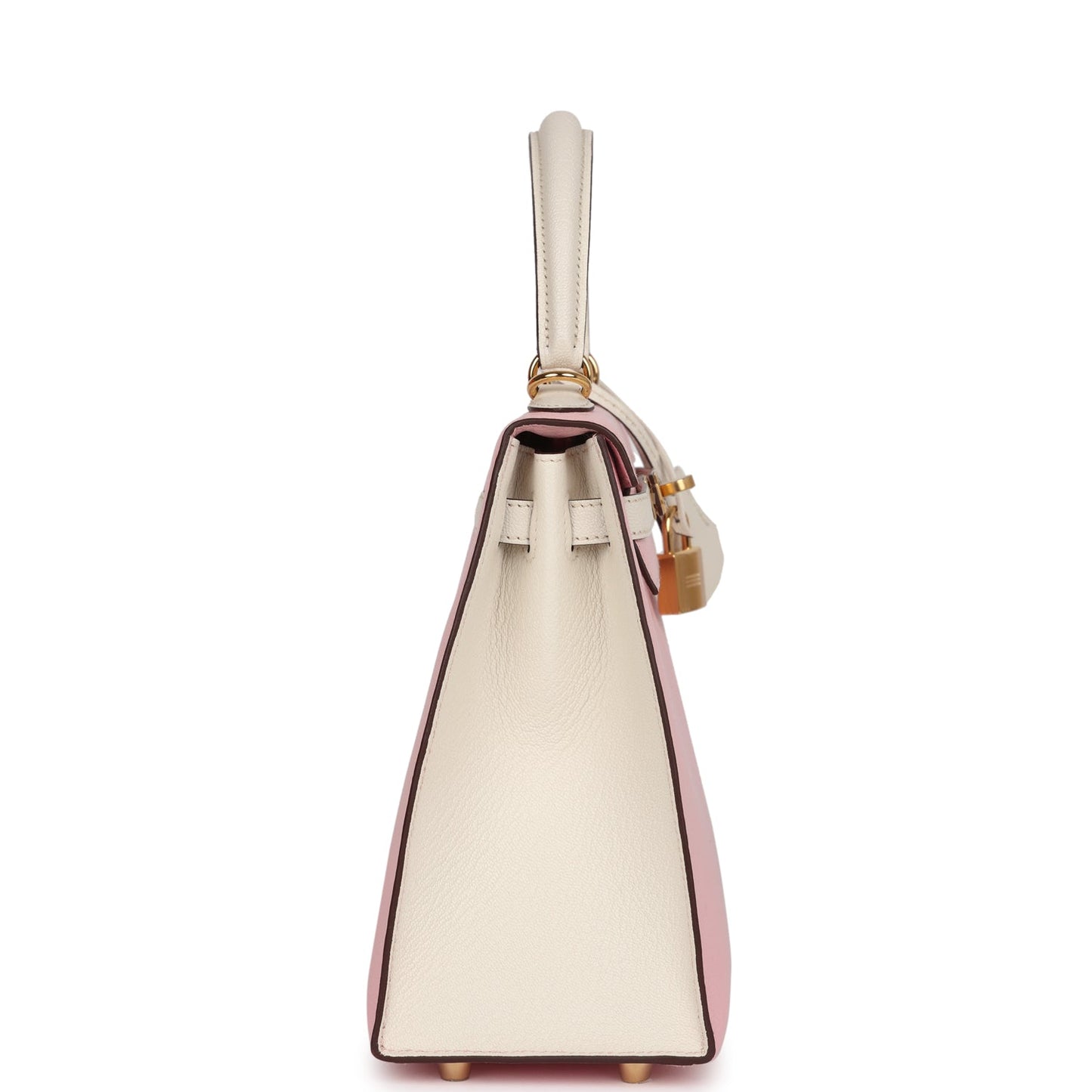 Special Order (HSS) Kelly Sellier 25 Rose Sakura and Nata Chevre Gold Hardware