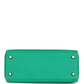 Kelly Retourne 25 Menthe Togo and Varanus Niloticus Lizard Touch Permabrass Hardware