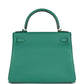 Kelly Retourne 28 Vert Vertigo Clemence Gold Hardware