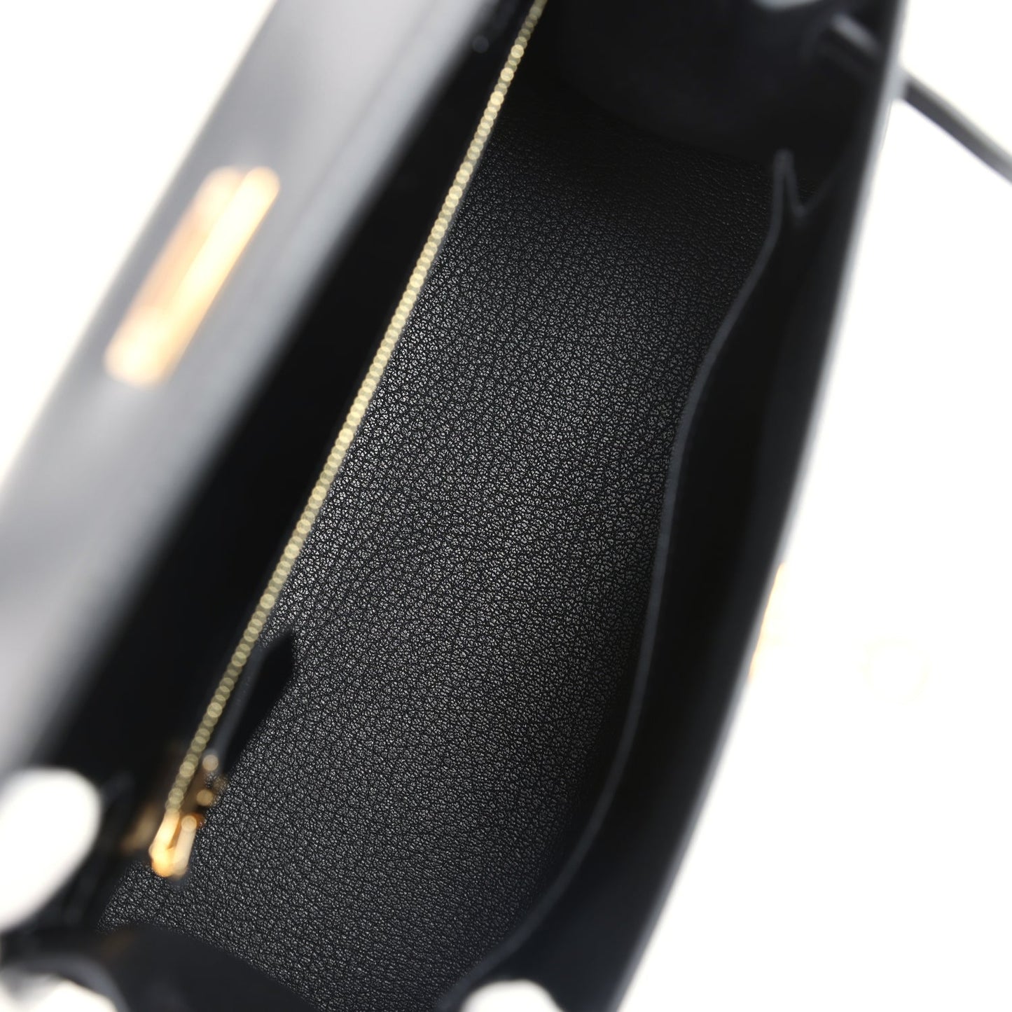 Kelly Sellier 25 Black Box Gold Hardware