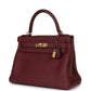 Kelly Retourne 28 Rouge H Togo Gold Hardware