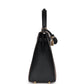 Special Order (HSS) Kelly Sellier 25 Black and Etoupe Chevre Mysore Permabrass Hardware