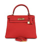 Kelly Retourne 28 Geranium Togo Gold Hardware