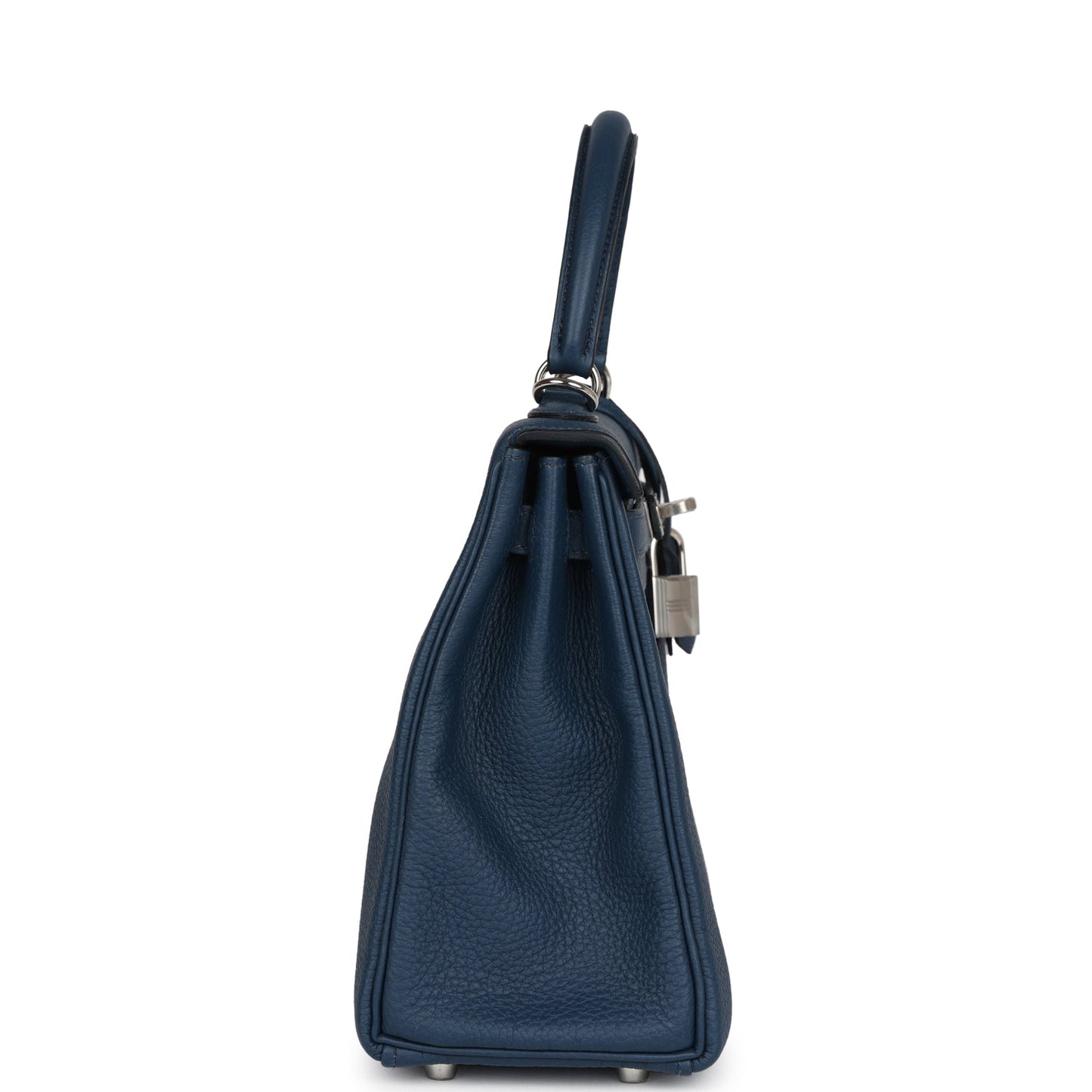 Kelly Retourne 25 Bleu De Prusse Togo Palladium Hardware