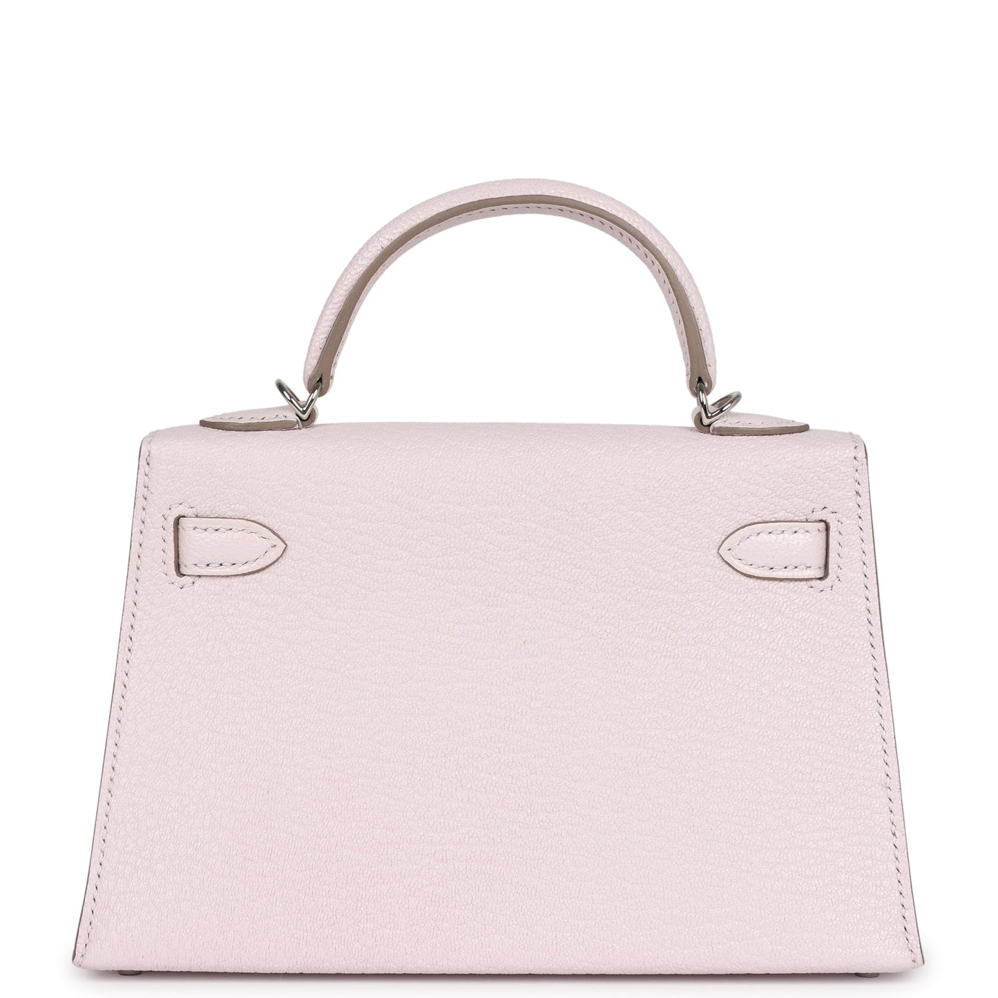Kelly Sellier 20 Mauve Pale Chevre Palladium Hardware