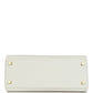 Hermes Kelly Retourne 28 White Evercolor Gold Hardware