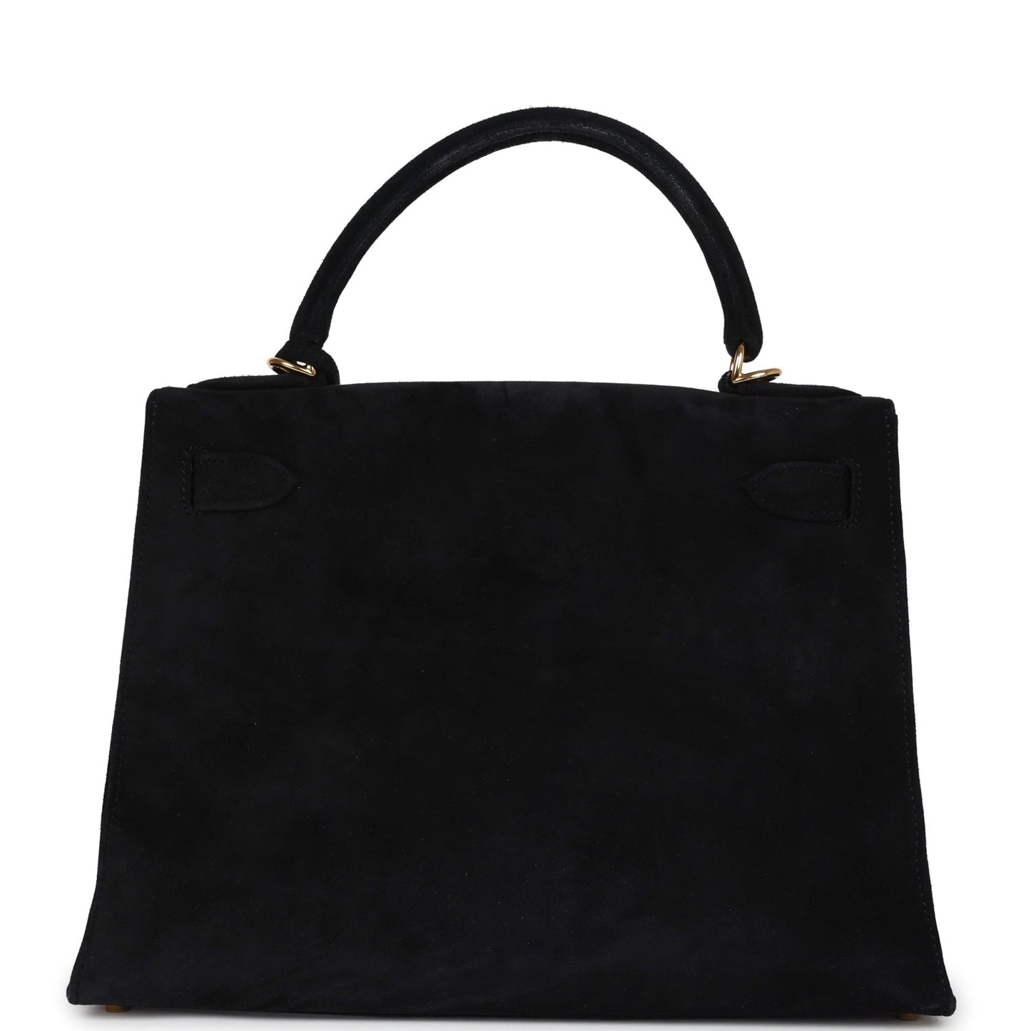 Vintage Kelly Sellier 28 Black Doblis Gold Hardware