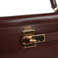 Vintage Kelly Retourne 28 Noisette Box Gold Hardware