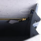 Special Order (HSS) Kelly Sellier 25 Gris Agate and Bleu Iris Ostrich Brushed Gold Hardware