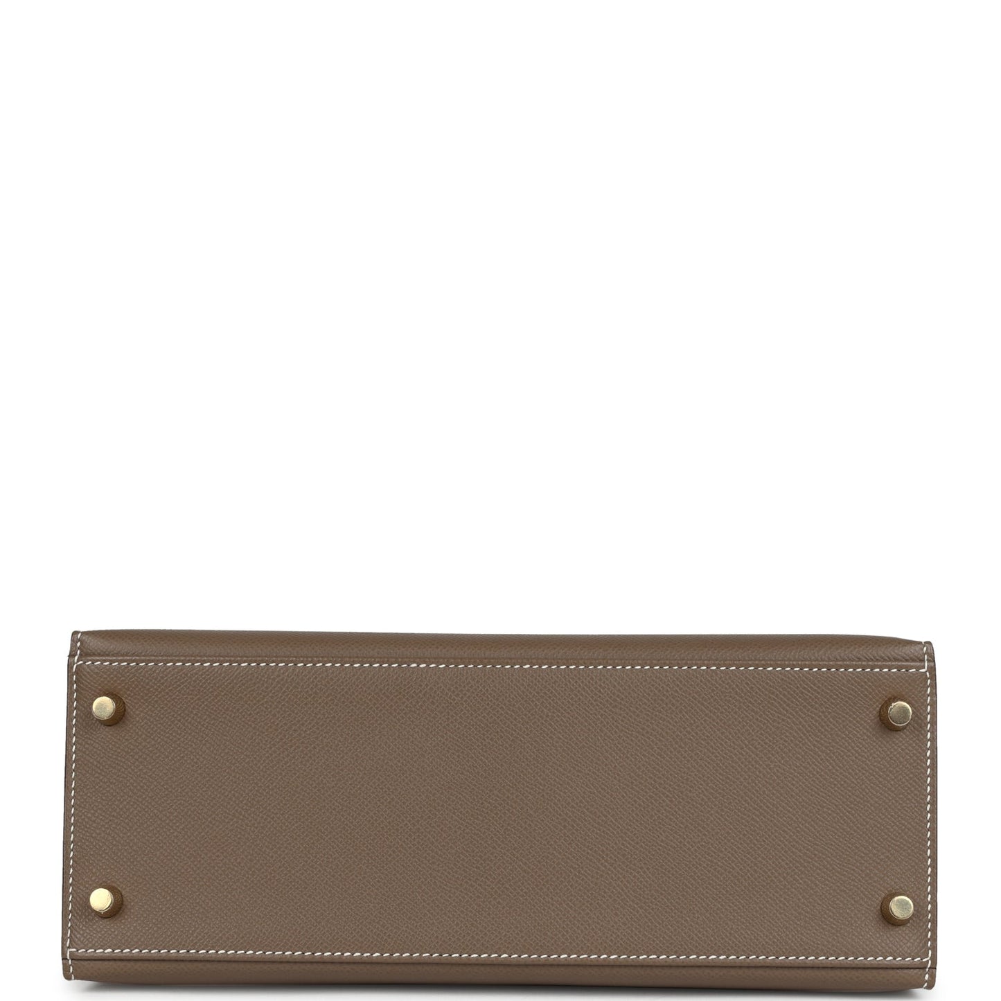 Kelly Sellier 28 Etoupe Epsom Gold Hardware