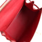 Vintage Kelly Sellier 20 Rouge Vif Courchevel Gold Hardware