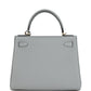 Kelly Retourne 28 Bleu Glacier Togo Gold Hardware